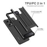 Husa pentru Xiaomi Redmi 13C 4G, Techsuit Hybrid Armor, negru