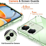 Husa pentru Xiaomi Redmi 13C 4G, Techsuit Shockproof Clear Silicone [Camera Protection], transparenta