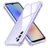 Husa pentru Samsung Galaxy A05s, Techsuit Shockproof Clear Silicone, transparenta