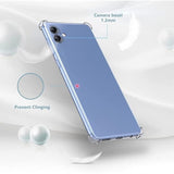 Husa pentru Samsung Galaxy A05, Techsuit Shockproof Clear Silicone, transparenta