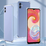 Husa pentru Samsung Galaxy A05, Techsuit Shockproof Clear Silicone, transparenta