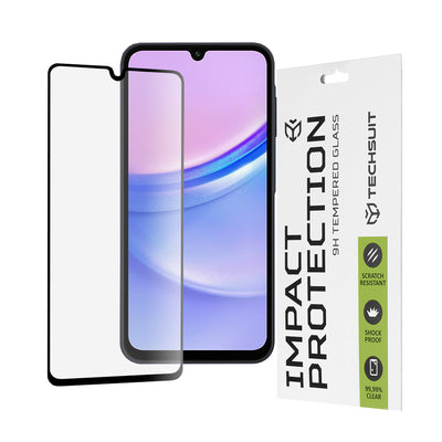 Folie de protectie pentru Samsung Galaxy A24, Techsuit 111D Full Cover / Full Glue Glass