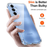 Husa pentru Samsung Galaxy A25 5G, Techsuit Shockproof Clear Silicone, transparenta