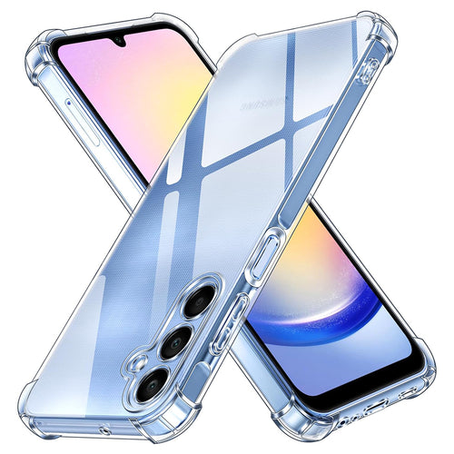Husa pentru Samsung Galaxy A25 5G, Techsuit Shockproof Clear Silicone, transparenta