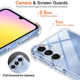 Husa pentru Samsung Galaxy A25 5G, Techsuit Shockproof Clear Silicone, transparenta