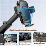 Suport auto Yesido Suport auto (C262), Gravity Prindere, pentru Bord si Parbriz, negru
