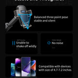 Suport auto Yesido Suport auto (C262), Gravity Prindere, pentru Bord si Parbriz, negru