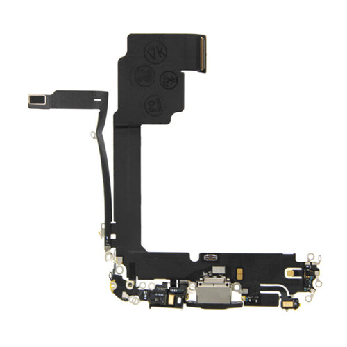 OEM Charging Port Flex (20529), iPhone 15 Pro Max, Negru Titanium