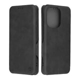 Husa pentru Xiaomi Redmi Note 13 4G, Techsuit Safe Wallet Plus, negru