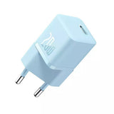 Incarcator retea Baseus (CCGN050103), GaN, Type-C, Incarcare rapida, 20W, bleu