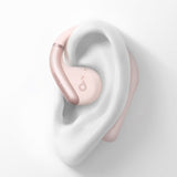 Casti wireless Anker SoundCore AeroFit (A3872G51), pentru Sport, Bluetooth, Rezistent la apa, roz