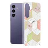 Husa pentru Samsung Galaxy S24 Plus, Techsuit Marble Series, mov