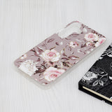 Husa pentru Samsung Galaxy S24 Plus, Techsuit Marble Series, gri