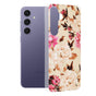 Husa pentru Samsung Galaxy S24 Plus, Techsuit Marble Series, bej