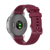 Curea pentru Garmin Venu 2, Techsuit Watchband 22mm (W006), bordo
