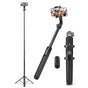 Selfie stick Spigen S560W (AMP05813), Stable, Bluetooth, 1/4 Screw, pentru Phone, GoPro, negru
