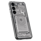 Husa pentru Samsung Galaxy S24, Spigen Ultra Hybrid Zero One (ACS07351), alb