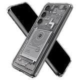Husa pentru Samsung Galaxy S24, Spigen Ultra Hybrid Zero One (ACS07351), alb