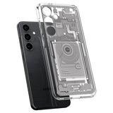Husa pentru Samsung Galaxy S24, Spigen Ultra Hybrid Zero One (ACS07351), alb