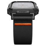 Curea pentru Apple Watch 6 44mm, Spigen Lite Fit Pro (ACS07103), negru