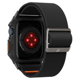 Curea pentru Apple Watch 6 44mm, Spigen Lite Fit Pro (ACS07103), negru