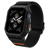 Curea pentru Apple Watch 6 44mm, Spigen Lite Fit Pro (ACS07103), negru