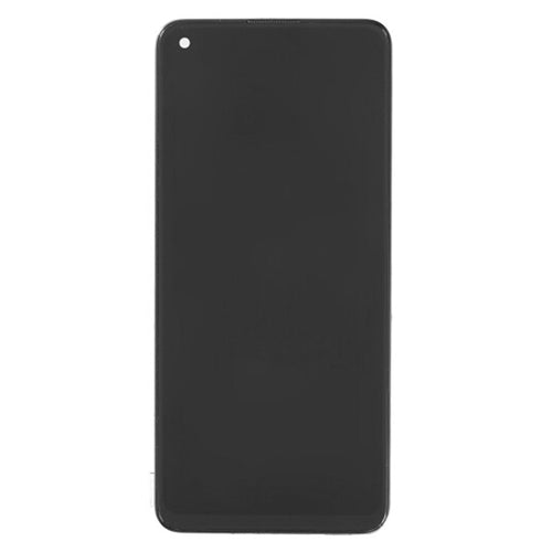 OEM AMOLED Display Touchscreen cu Frame (19085), OPPO Find X3 Lite, Negru