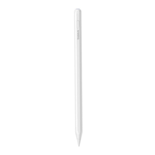 Stylus pen Baseus Smooth Writing Series (P80015804213-00), Active, Wireless si Cabled Charging, pentru iPad, alb