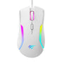 Mouse wireless Havit Gaming Mouse (MS1033), RGB Lights, 800-8000DPI, 9 Buttons, alb
