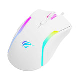 Mouse wireless Havit Gaming Mouse (MS1033), RGB Lights, 800-8000DPI, 9 Buttons, alb