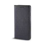 Husa tip carte OEM compatibila cu Galaxy S25 Ultra, MagSafe/Magnetic, piele, Negru