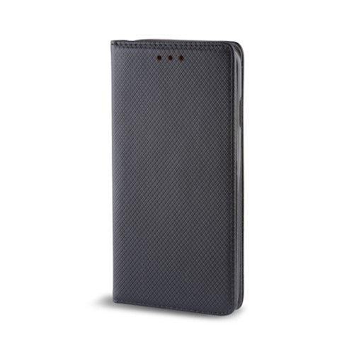 Husa tip carte OEM compatibila cu Galaxy S25 Ultra, MagSafe/Magnetic, piele, Negru