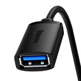 Cablu Baseus Extension Cable AirJoy Series (B00631103111-01), USB Male to Female USB 3.0, 0.5m, negru