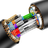 Cablu Baseus Extension Cable AirJoy Series (B00631103111-01), USB Male to Female USB 3.0, 0.5m, negru