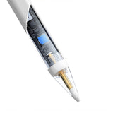 Stylus pen Baseus Smooth Writing 2 (P80015802213-02), cu Indicator LED, pentru iPad, alb