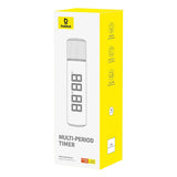 Baseus Rotation Countdown Timer Heyo (L60448003111-00), cu Afisaj Digital, 40-80dB, Negru