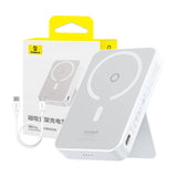Baterie Externa Baseus Magpro Magnetic Ppcxz05 (P10064101223-00), USB-C, 5000mAh, 20W, MagSafe, Cable Type-C, 3A, 30cm