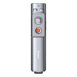 Baseus Telecomanda Portocaliu Dot (WKCD000013), pentru Presentation, cu a Rosu Laser Pointer, Gri