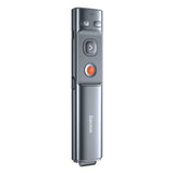 Baseus Telecomanda Portocaliu Dot (WKCD000013), pentru Presentation, cu a Rosu Laser Pointer, Gri