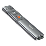 Baseus Telecomanda Portocaliu Dot (WKCD000013), pentru Presentation, cu a Rosu Laser Pointer, Gri