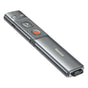 Baseus Telecomanda Portocaliu Dot (WKCD000013), pentru Presentation, cu a Rosu Laser Pointer, Gri