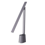 Baseus Lampa de Birou Smart Eye (Dgzg-0G), Reincarcabil, 2200mAh, Type-C Cable, Gri