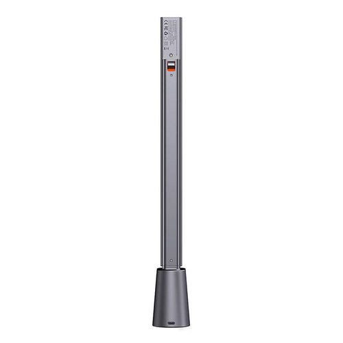 Baseus Lampa de Birou Smart Eye (Dgzg-0G), Reincarcabil, 2200mAh, Type-C Cable, Gri