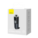 Baseus Electronic Breathalyzer (Crcx-01), Breathless cu LCD Display, Type-C, 5V/0.12, Negru
