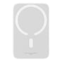Baterie Externa Baseus Magnetic Mini Air (P10059002223-00), USB-C, MagSafe, 6000mAh, 20W, Alb