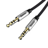 Cablu audio Baseus (CAM30-CS1), Jack to Jack, 1.5m, negru