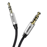Cablu audio Baseus (CAM30-CS1), Jack to Jack, 1.5m, negru