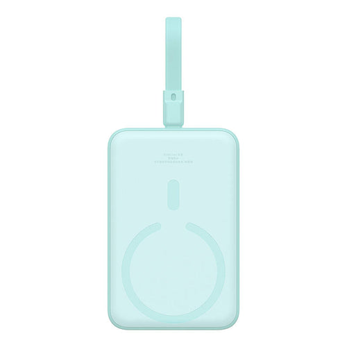 Baterie Externa Baseus Magnetic Mini (P10022109333-00), MagSafe, USB-C, 10000mAh, 20W, Verde