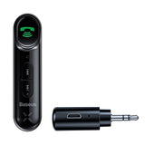 Modulator FM Baseus Wireless Transmitter Bsba-02 (WXQY010001), Bluetooth 5.0, AUX, 50Hz-20kHz, 145mAh, Micro-USB Charging Port, negru