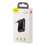 Modulator FM Baseus Wireless Transmitter Bsba-02 (WXQY010001), Bluetooth 5.0, AUX, 50Hz-20kHz, 145mAh, Micro-USB Charging Port, negru